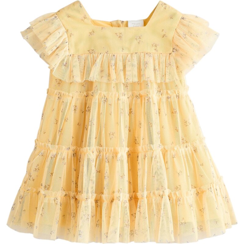 Next Šaty hnedá / citrónová 67105987