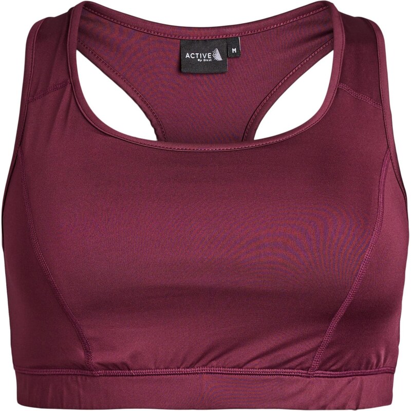 Active by Zizzi Športová podprsenka Adory vínovo červená 67106554