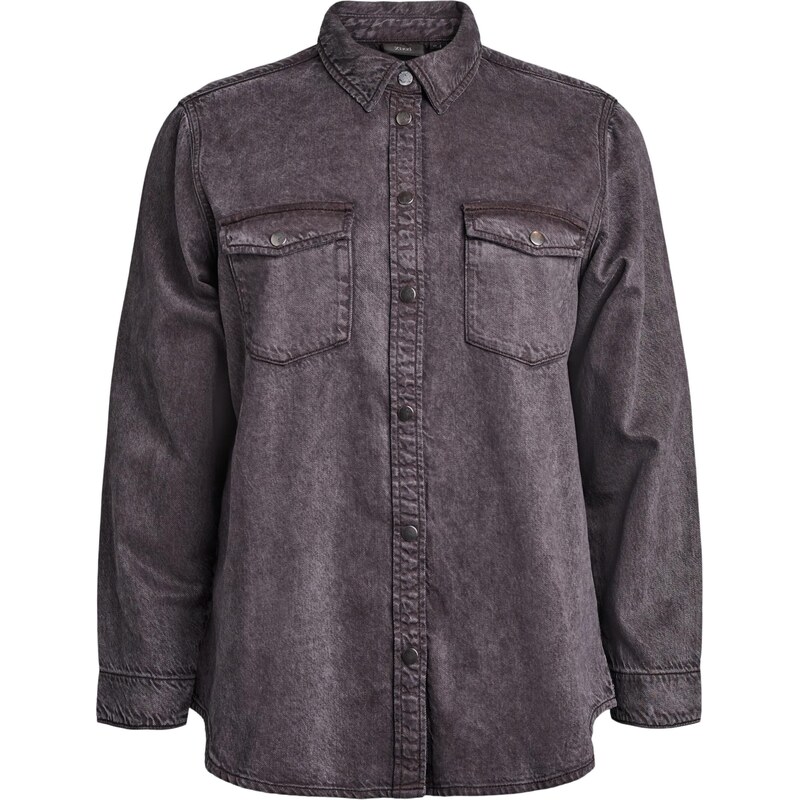 Zizzi Blúzka Cadami sivý denim 67106555