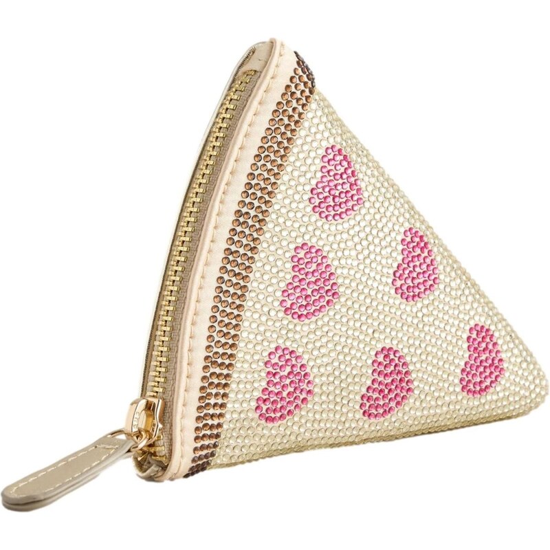 Next Peňaženka Pizza krémová / tmavohnedá / ružová / priehľadná 67106085