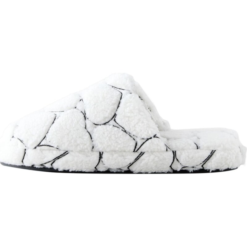 Next Papuče čierna / biela 67106157