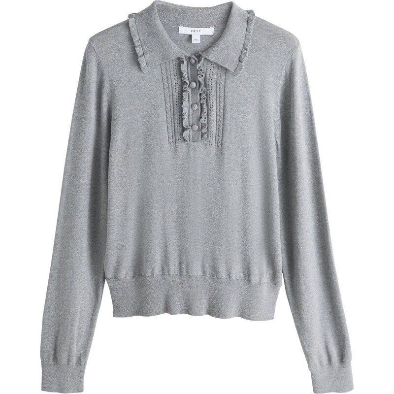 Next Sveter sivá 67106140
