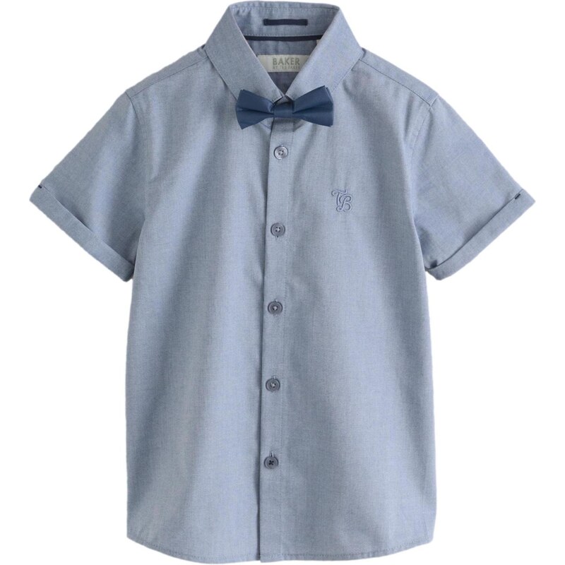 Baker by Ted Baker Košeľa dymovo modrá 67106190