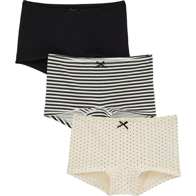 WE Fashion Nohavičky nebielená / čierna 67106179