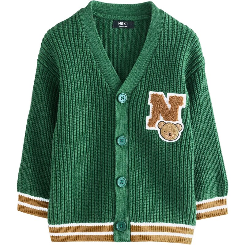 Next Kardigán pueblo / zelená / biela 67106279