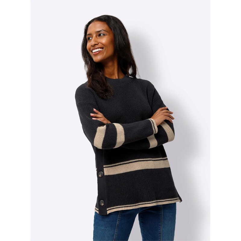 heine Sveter béžová / čierna 67106837