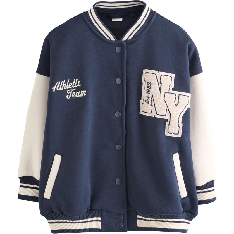 Next Prechodná bunda béžová / námornícka modrá 67106353