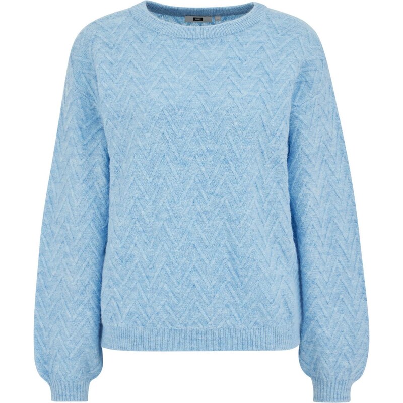 WE Fashion Sveter svetlomodrá 67106364