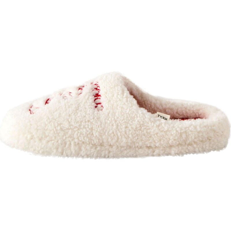 Next Papuče svetlobéžová / červená 67106365