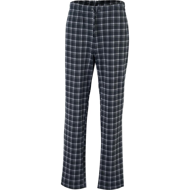 Dagi Pyžamové nohavice čierna / biela 67106408