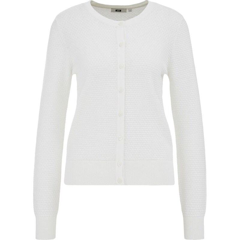 WE Fashion Kardigán šedobiela 67106401