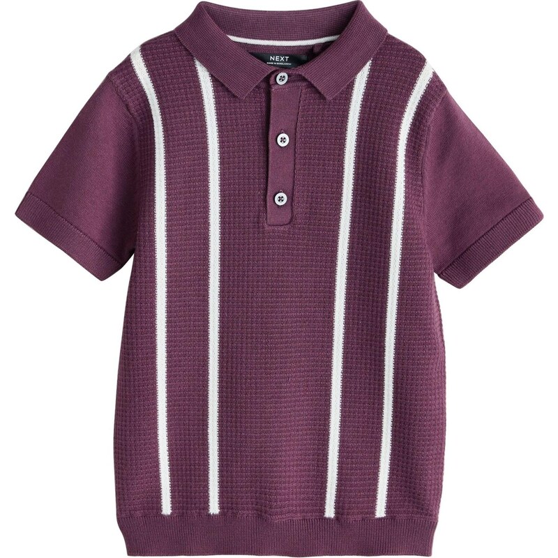 Next Sveter fialová / biela 67107026