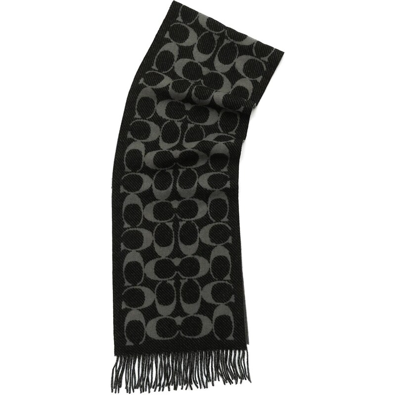 COACH Šál tmavosivá / čierna 67106427