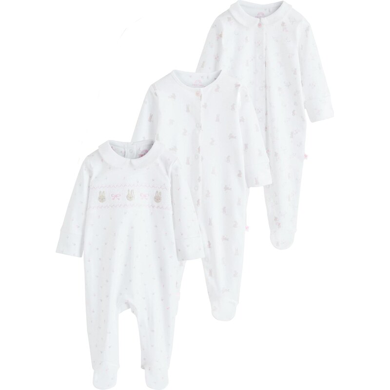 Next Pyžamo sivá / ružová / biela 67107131