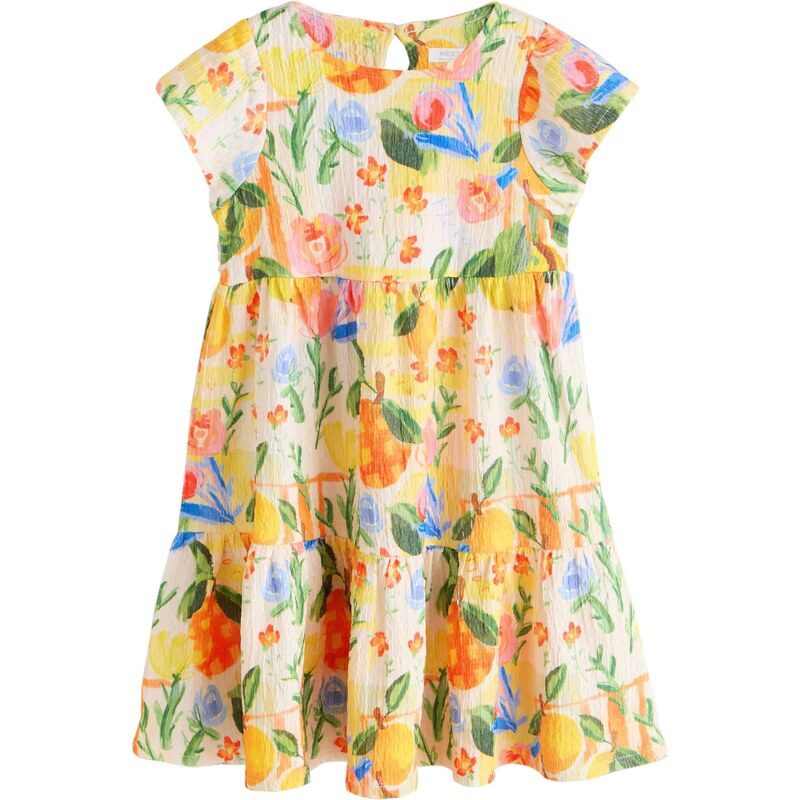 Next Šaty krémová / žltá / zelená / oranžová 67106450