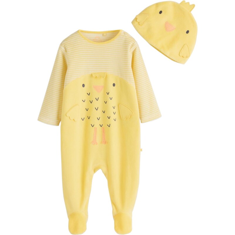 Next Pyžamo Easter Chick žltá / marhuľová / čierna 67106447