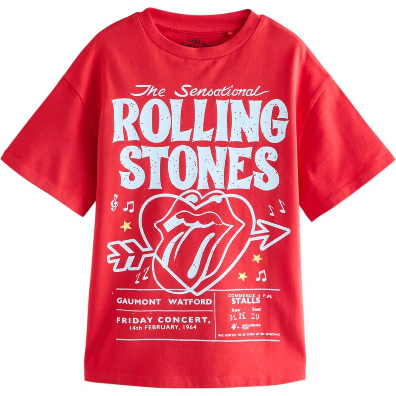 Next Tričko The Rolling Stones žltá / červená / biela 67106476