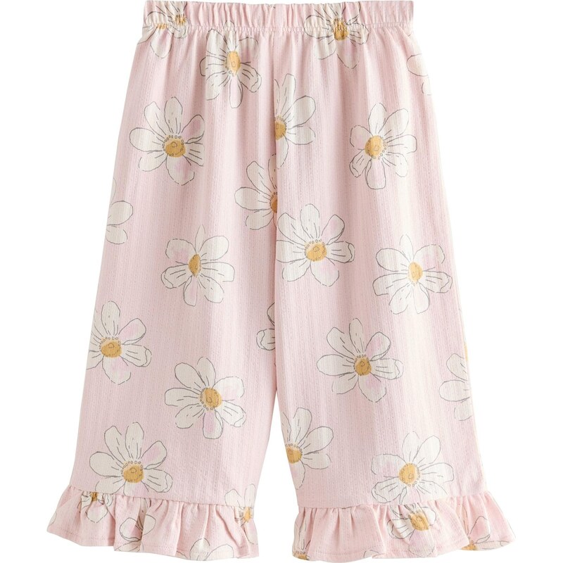 Next Nohavice žltá / ružová / biela 67107163