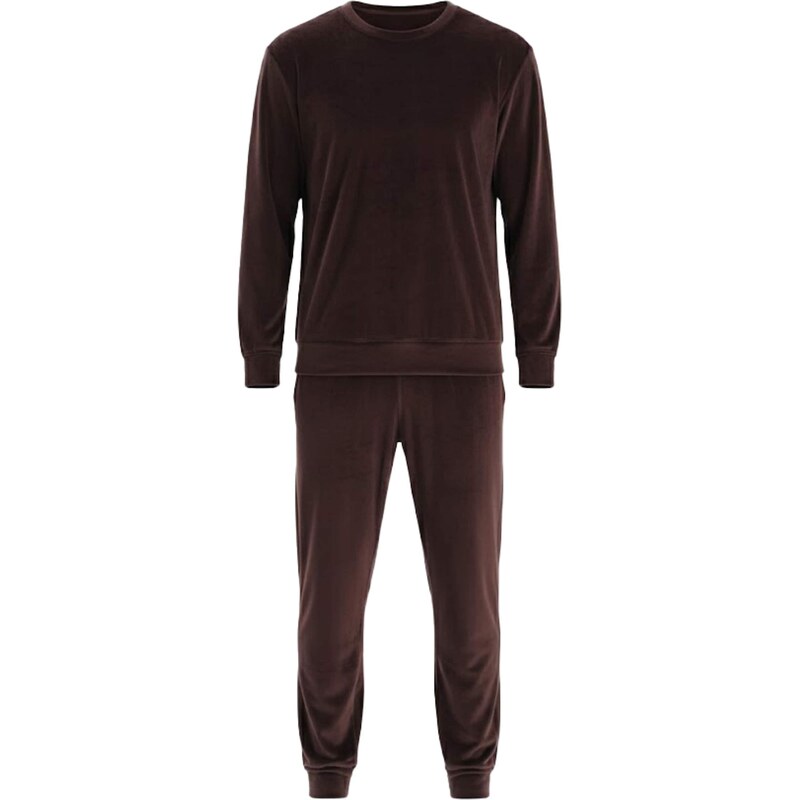 Dagi Dlhé pyžamo čokoládová 67106537