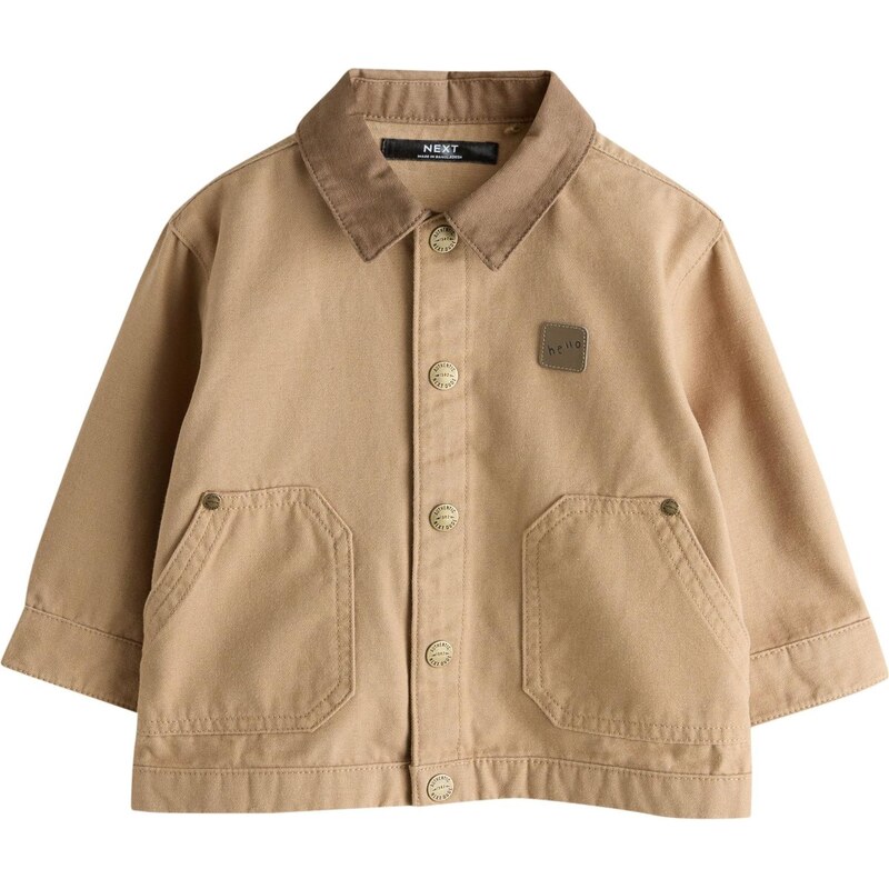 Next Prechodná bunda hnedá 67106585