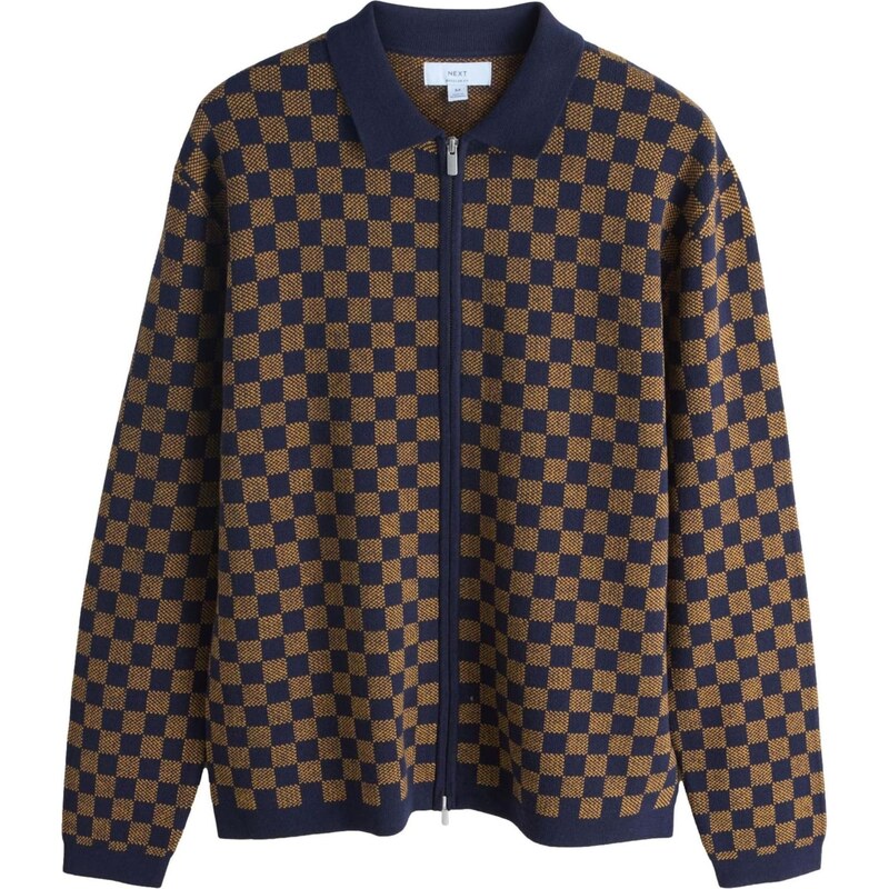 Next Kardigán tmavomodrá / brokátová 67107225