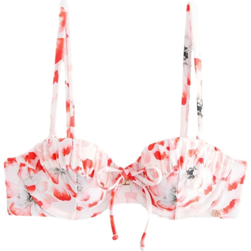 B by Ted Baker Bikinový top červená / čierna / biela 67107211