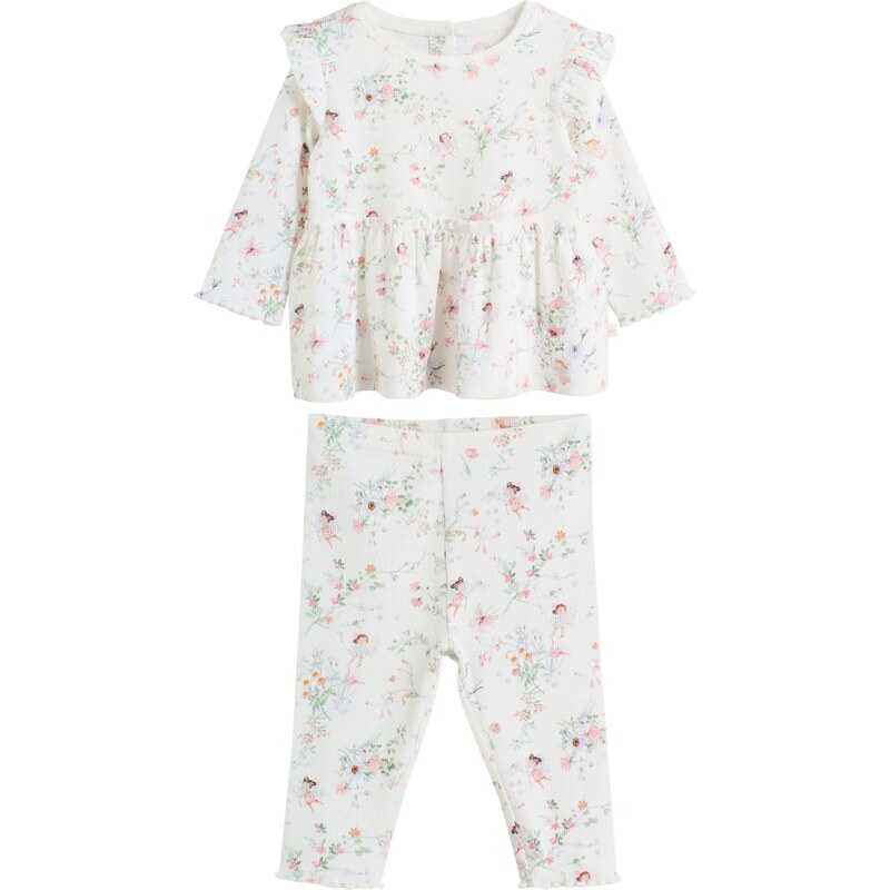 Next Set zelená / pastelovo ružová / biela 67107216