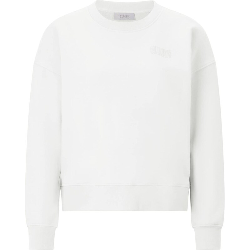 Rich & Royal Mikina biela / šedobiela 67107265