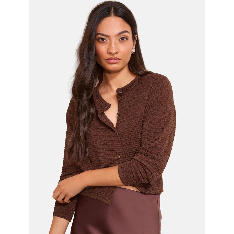 Friends Like These Kardigán čokoládová 67106738