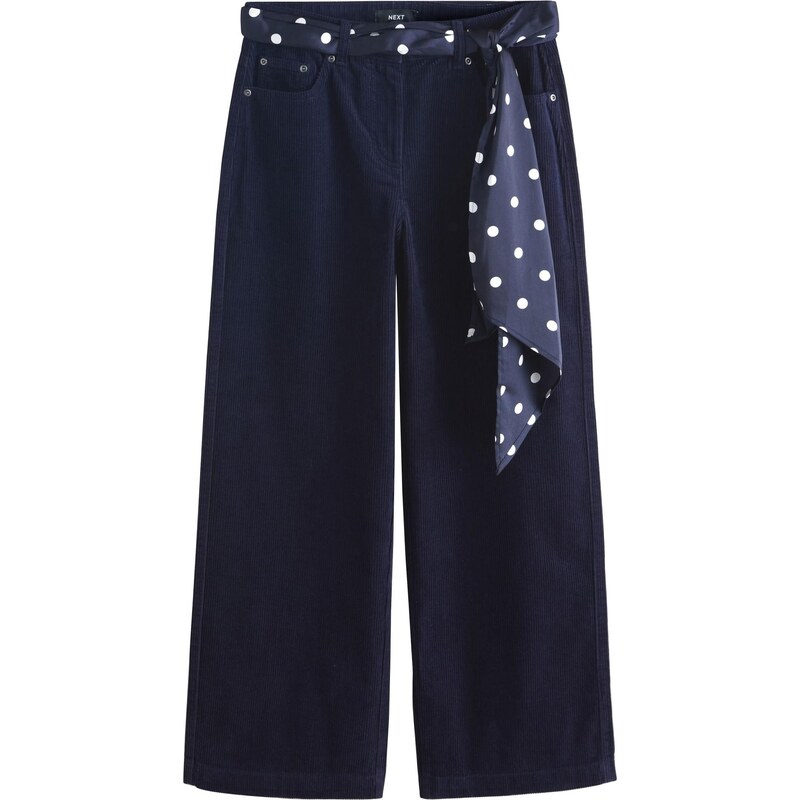 Next Nohavice námornícka modrá / tmavomodrá / biela 67106739