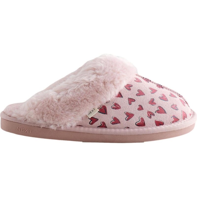 Next Papuče staroružová / tmavoružová / čierna 67106764