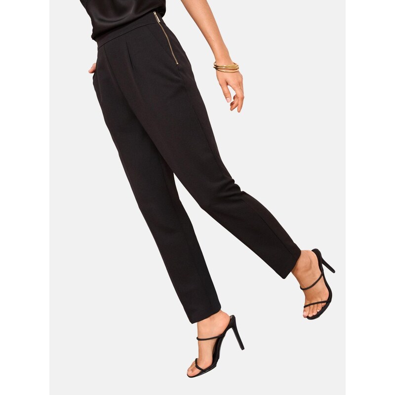 Friends Like These Plisované nohavice čierna 67106731