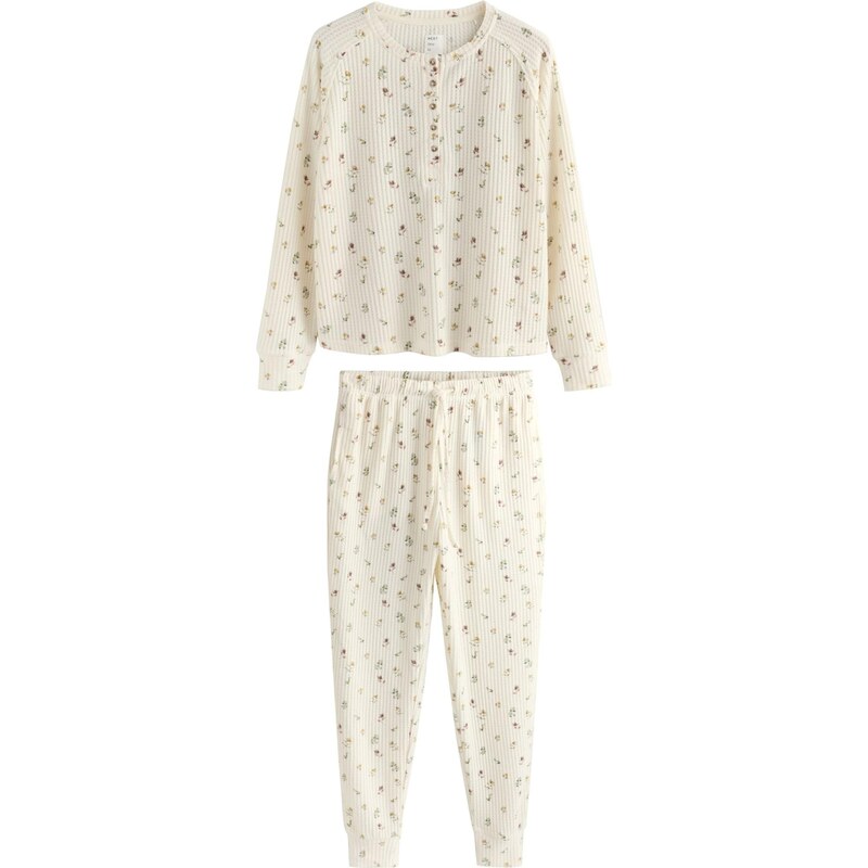 Next Pyžamo krémová / žltá / ružová 67106725