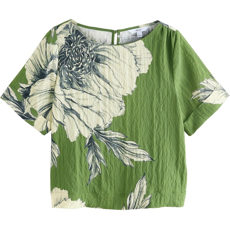 Next Blúzka zelená / biela 67106722