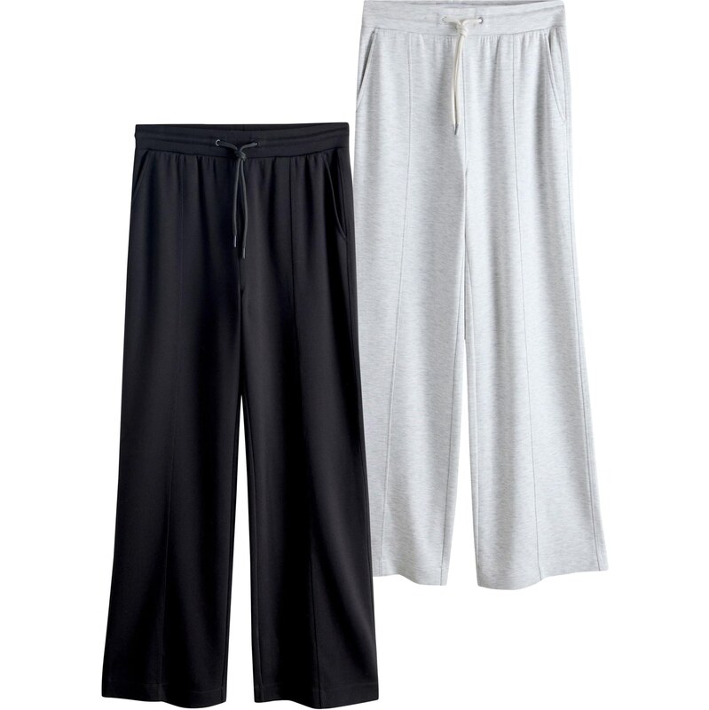 Next Nohavice svetlosivá / čierna 67106724