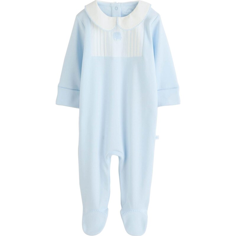 Next Pyžamo pastelovo modrá / biela 67106794