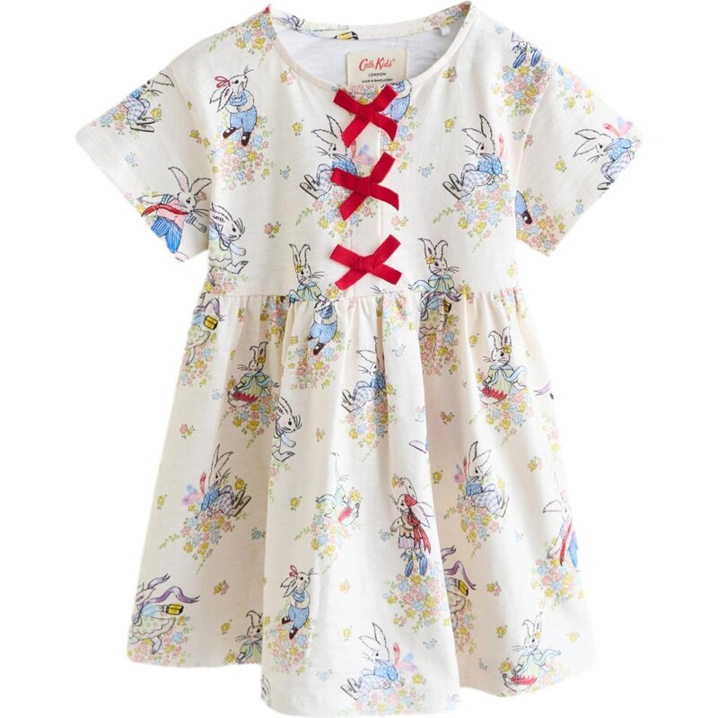 Next Šaty krémová / svetlomodrá / svetlozelená / červená 67106788