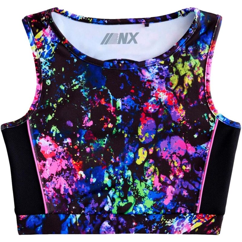 Next Športový top vodová / žltá / ružová / čierna 67106799