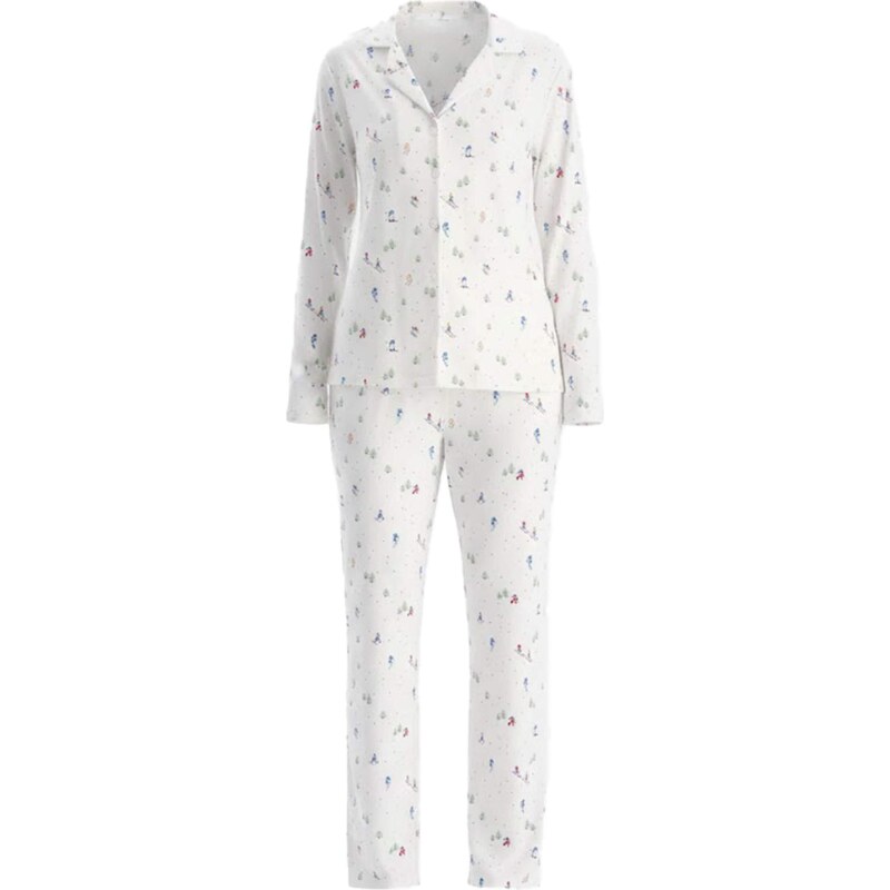 Dagi Pyžamo modrá / zelená / červená / vaječná škrupina 67106876