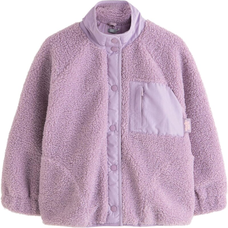 Next Flisová bunda fialová 67106971