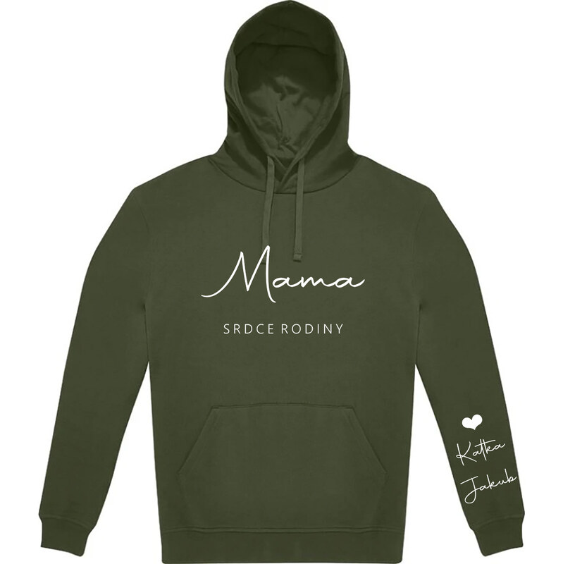 Handel Mikina - Mama - srdce rodiny 67109897