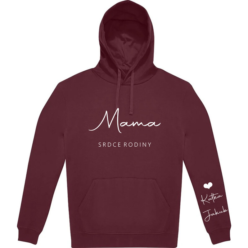 Handel Mikina - Mama - srdce rodiny 67109899