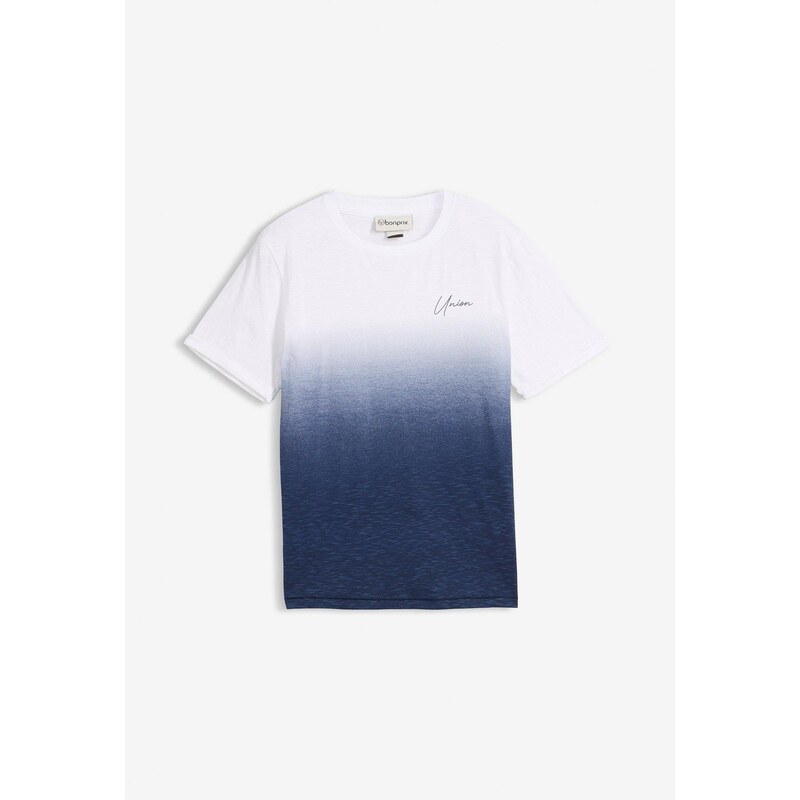 bonprix Tričko, Slim Fit, z čistej bavlny, farba biela 44791609