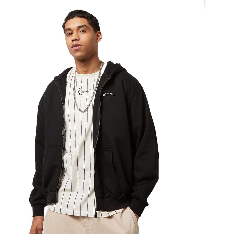 Karl Kani Mikina Signature Essential čierna 67111614