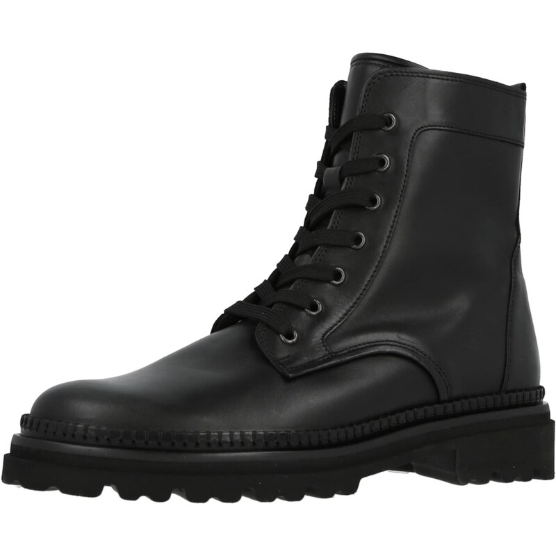 GABOR Šnurovacie členkové čižmy čierna 67111847