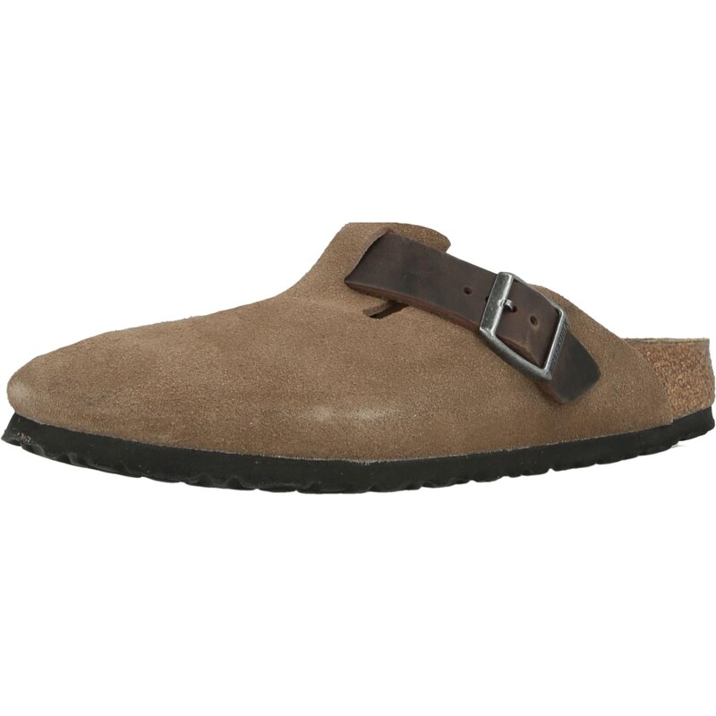 BIRKENSTOCK Šľapky Boston LEVE/LEOI sépiová / tmavohnedá 67111884