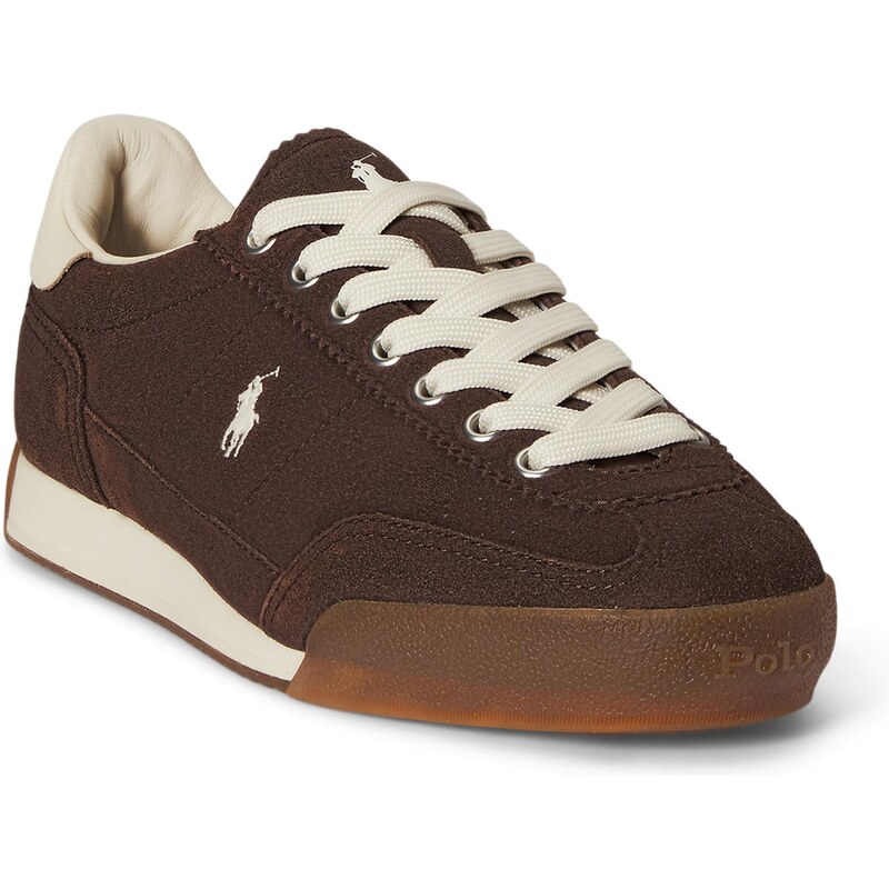 Polo Ralph Lauren Nízke tenisky HESTER čokoládová 67117654