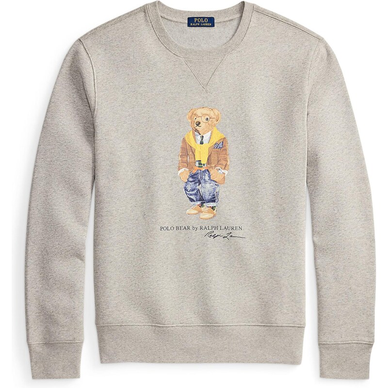 Polo Ralph Lauren Mikina modrá / hnedá / sivá / čierna 67117659