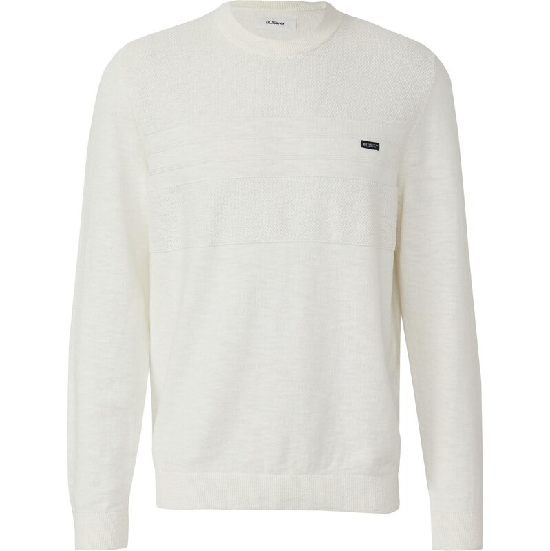 s.Oliver Sveter prírodná biela 67117667