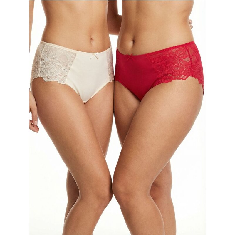 Sinsay - Brazílske nohavičky s vysokým pásom – balenie 2 ks - 67117597